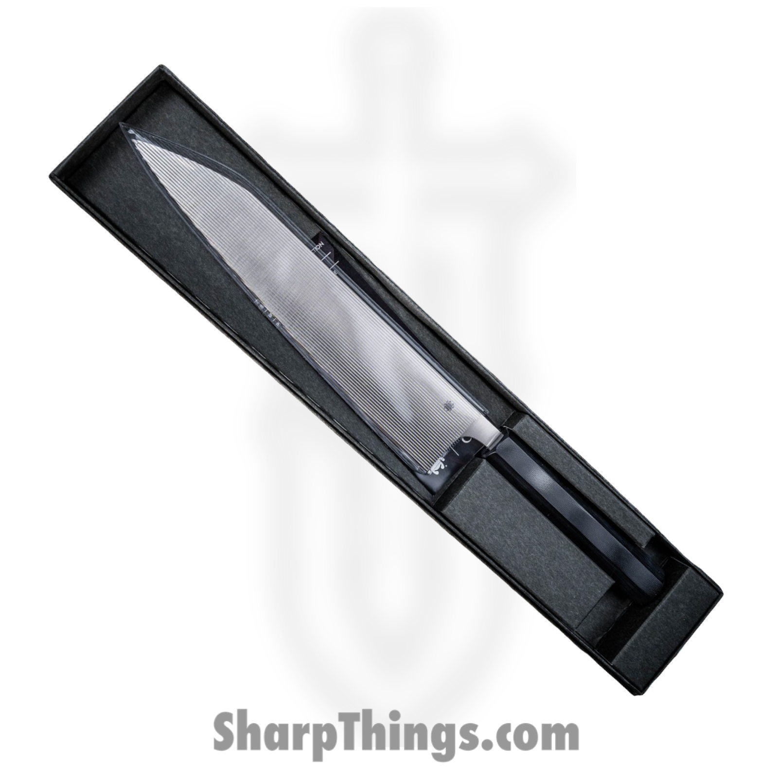 Spyderco - SCK19GP - Murray Carter Wakiita Gyuto Chef Knife - CTS-BD1N Satin - G10 - Black - Image 2