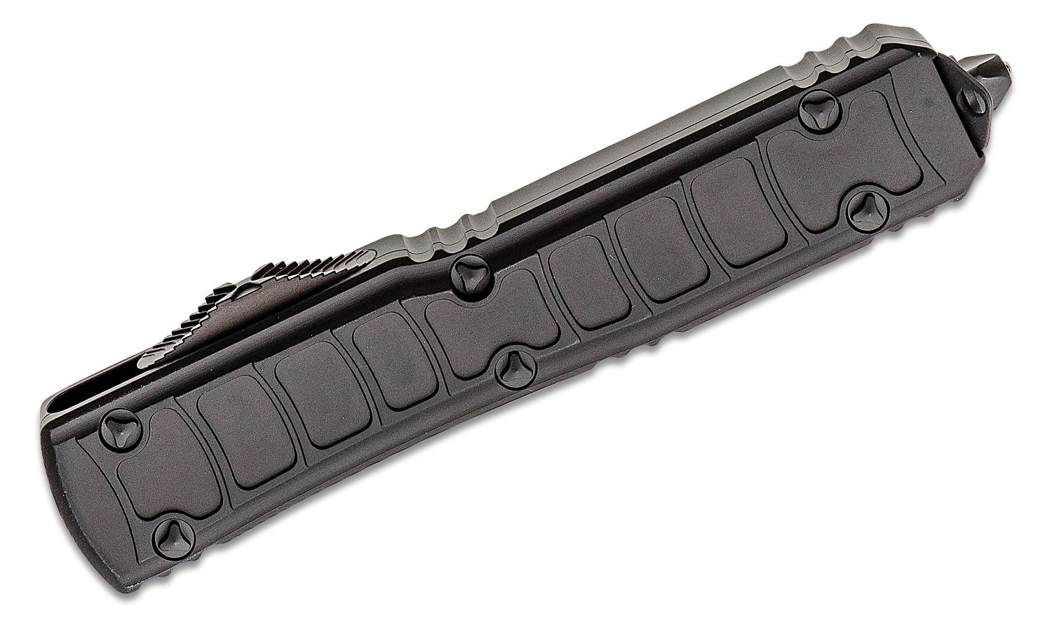 Microtech - 122II-3TS - Ultratech II Signature Series - OTF Auto - M390 Coated Dagger - 6061-T6 Aluminum - Black - Image 4