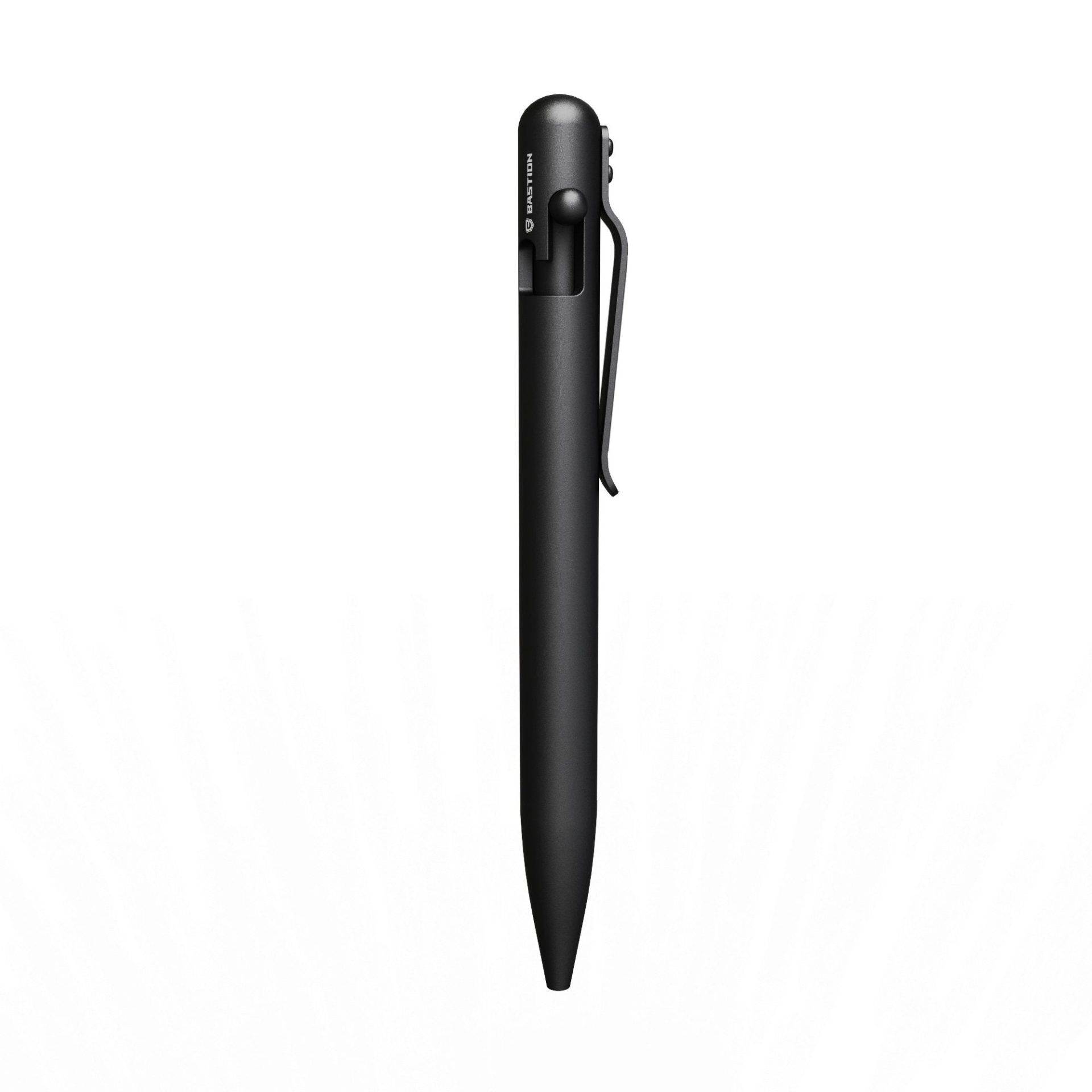 Bastion - BSTN248B - Bolt Action Pen - Titanium - Black - Image 3