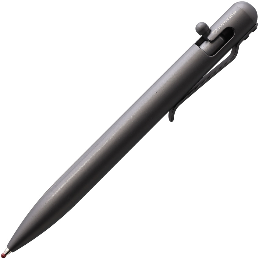 Bastion - BSTN248G - Bolt Action Pen - Titanium - Gray - Image 3