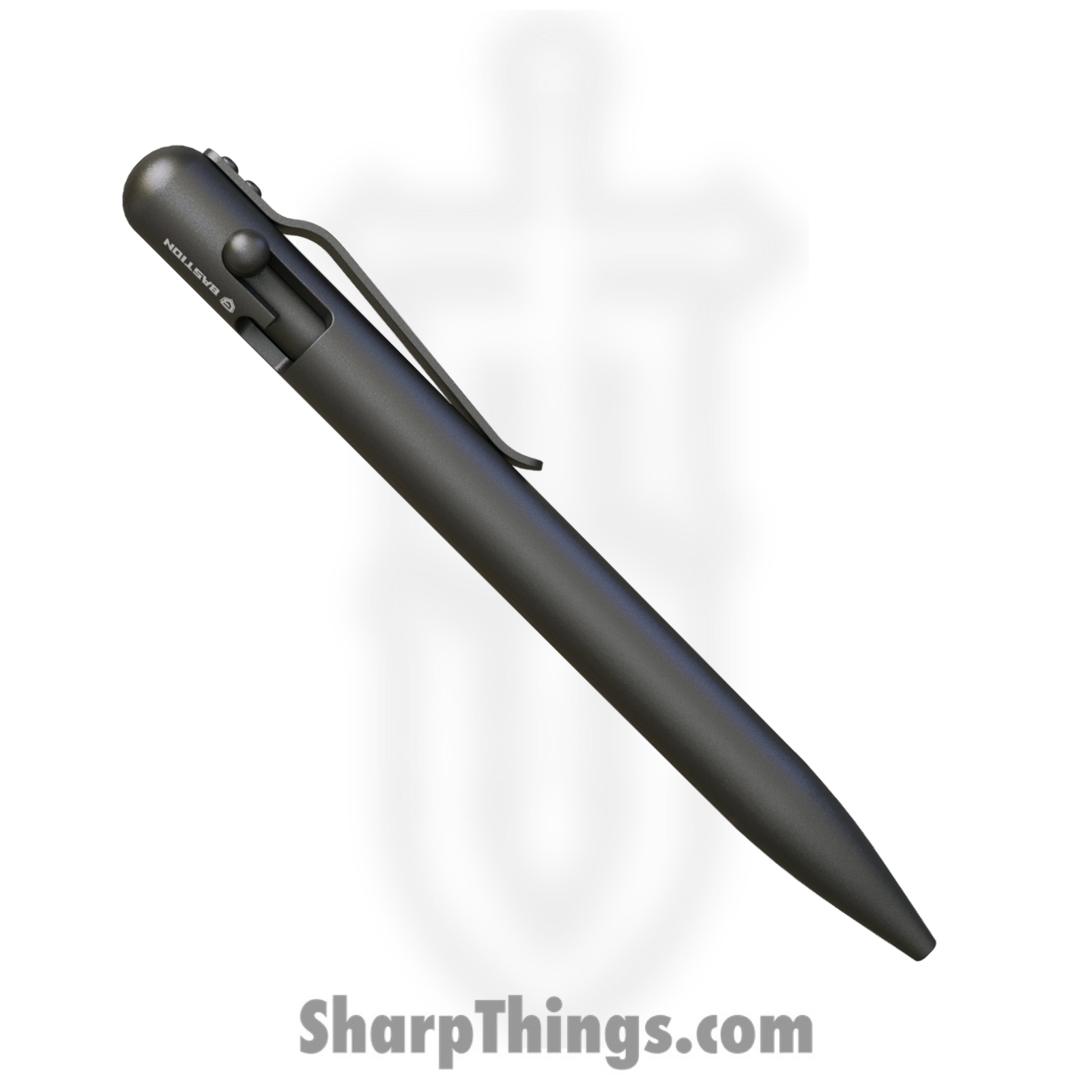 Bastion - BSTN248G - Bolt Action Pen - Titanium - Gray