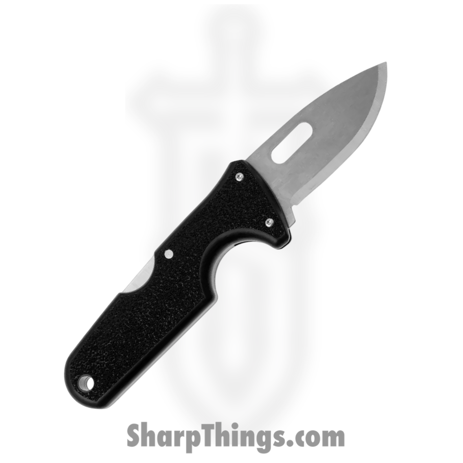 Cold Steel - CS-40A - Click-N-Cut Interchangeable Blade - Folding Knife - 420J2 SS Satin Multi - ABS - Black - Image 2
