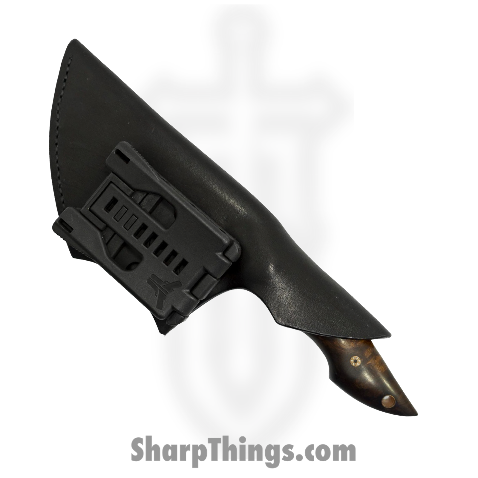 Cave Blades - CaveSwitch1 - Switchback - Fixed Blade Knife - 154CM Satin - Ironwood - Brown - Image 3