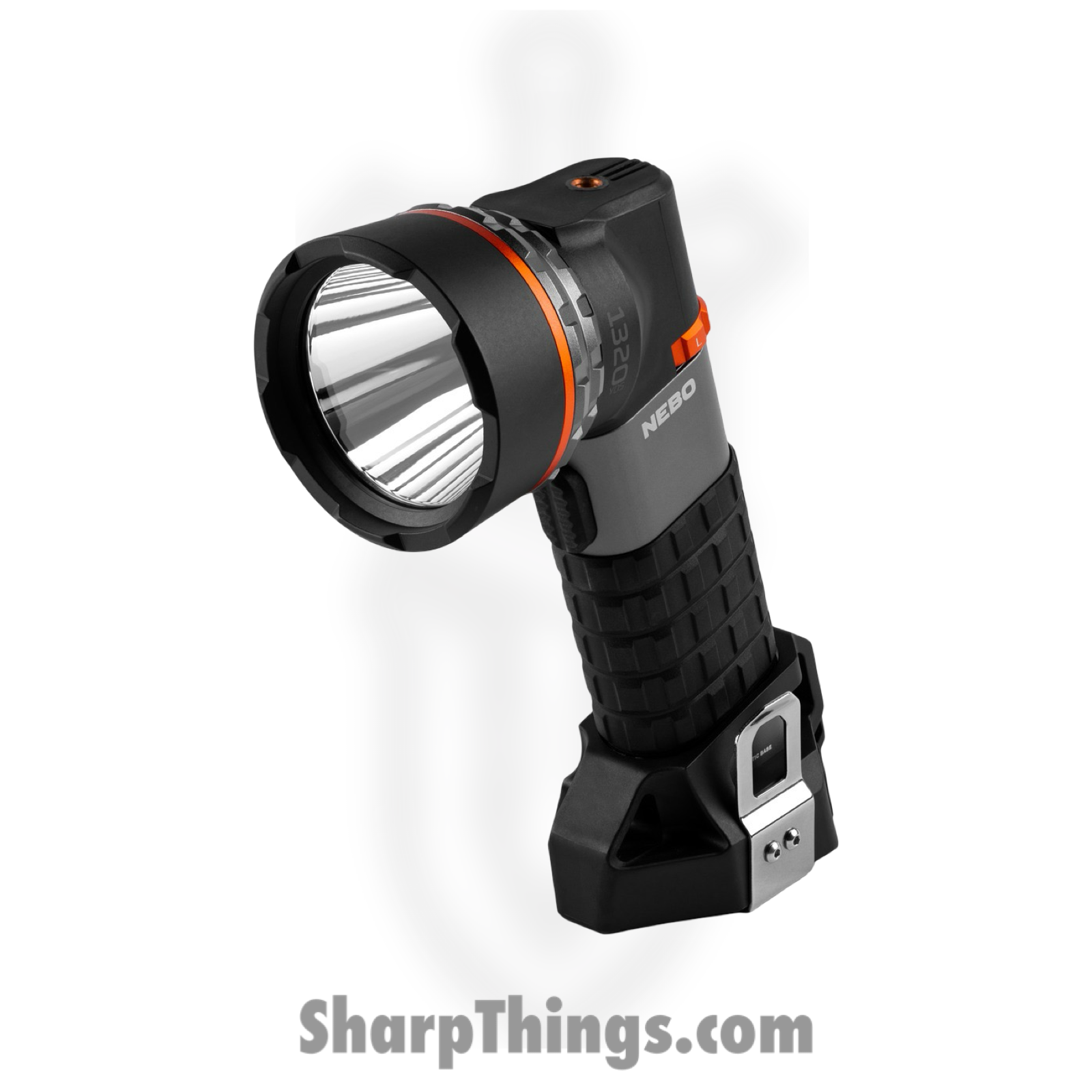 NEBO - NEB-SPT-1000 - LUXTREME Spotlight Three-Quarter Mile Beam Flashlight - Black