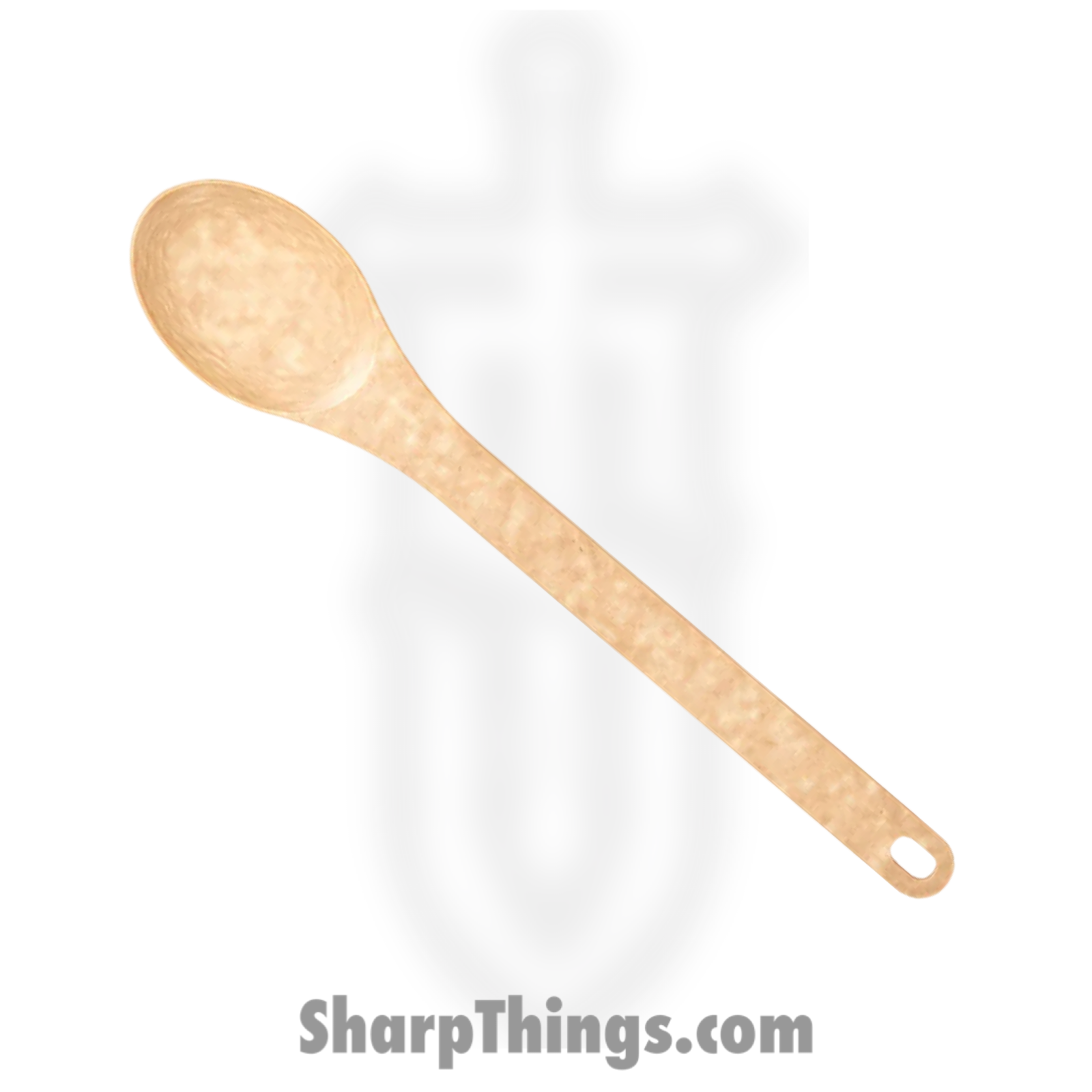 Epicurean - 015-2010120 - KS 13" Medium Spoon - Natural