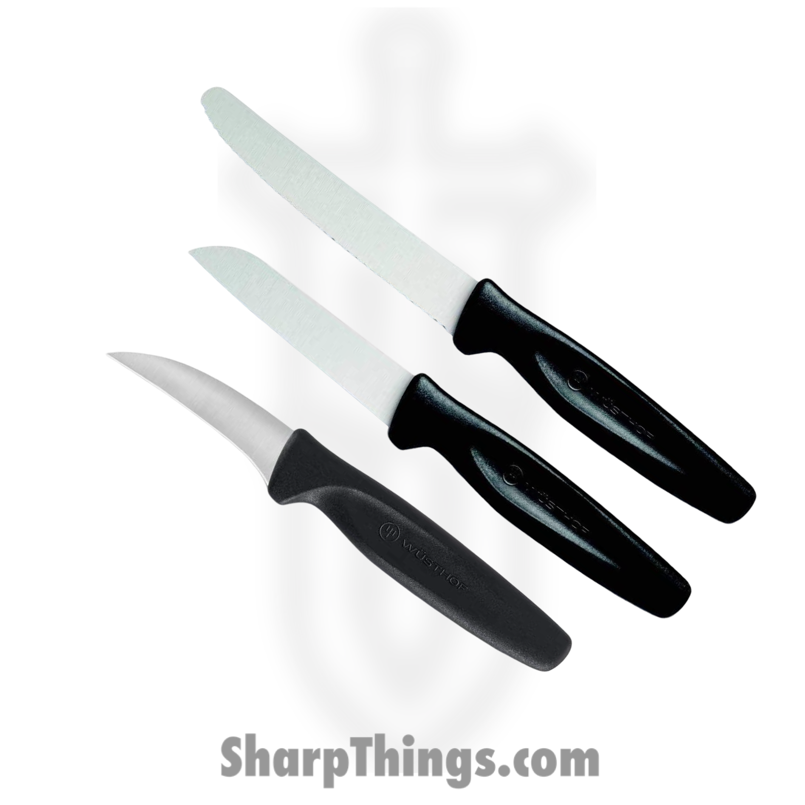 Wusthof - 1065370001 - Create 3pc Pairng Knife Set - Create 3pc
