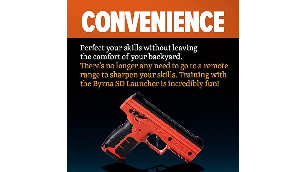 Byrna - SK68300 - SD Kinetic Ball Launcher Kit - CA/NY Compliant - Black - Image 4