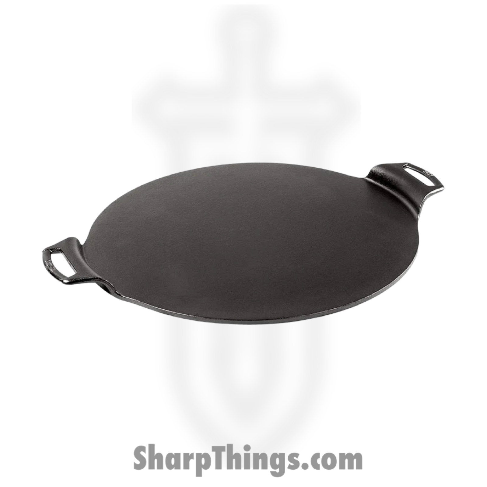 Lodge - BW15PP - 15 Inch Seasoned Cast Iron Pizza Pan - Black