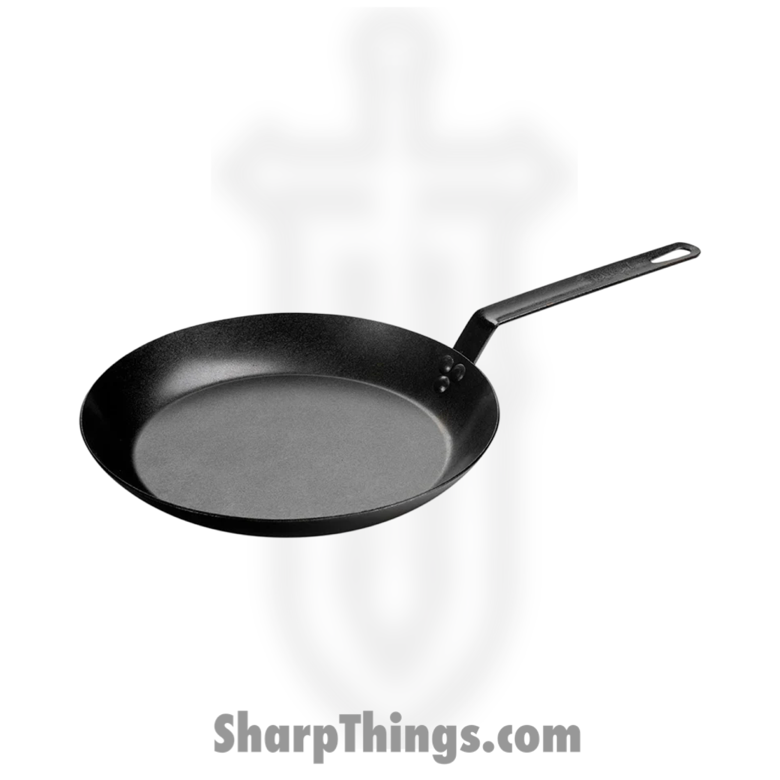 Lodge - CRS12 - 12 Inch Seasoned Carbon Steel Skillet - Black