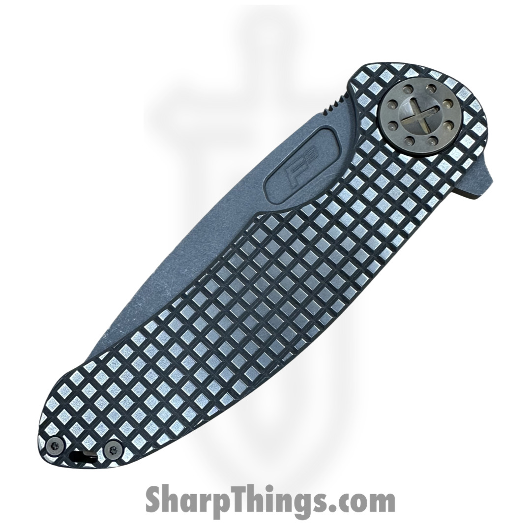 Curtiss - BMS-2-DRBK - F3 Large - Folding Knife - Magnacut Blasted Tanto - Titanium - Grey - Image 7
