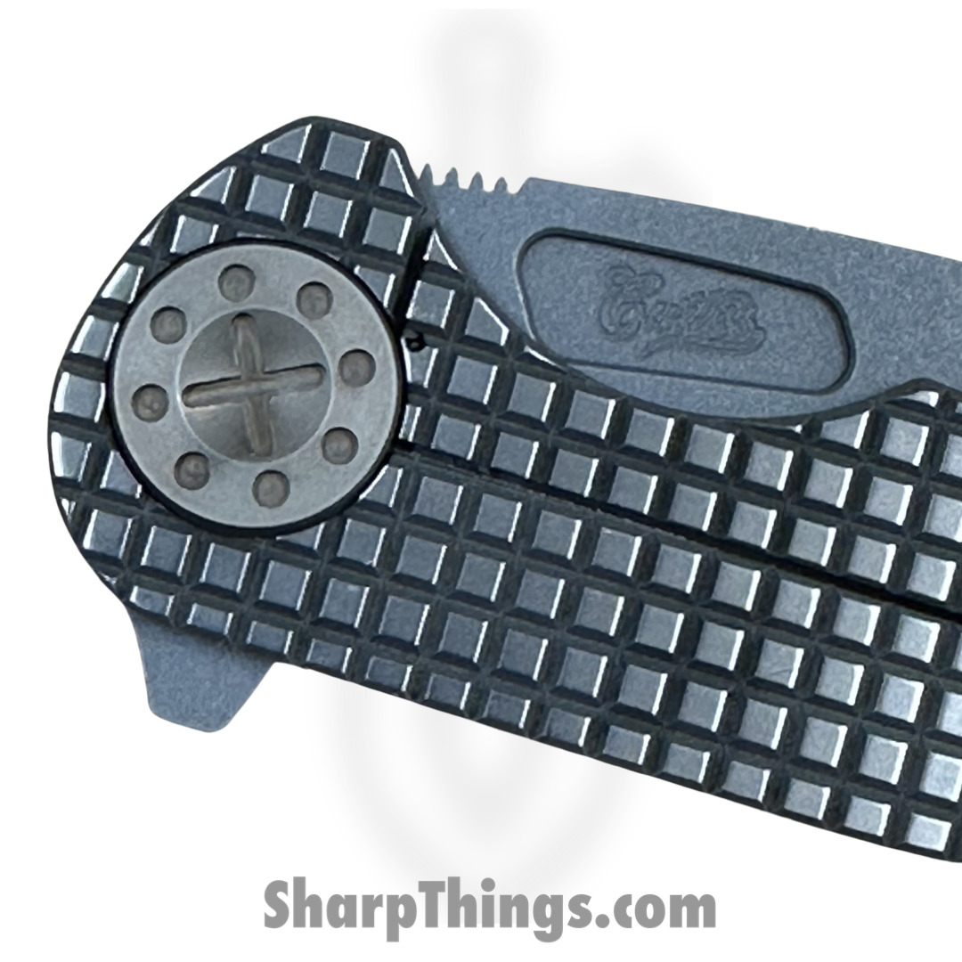 Curtiss - BMS-2-DRBK - F3 Large - Folding Knife - Magnacut Blasted Tanto - Titanium - Grey - Image 5