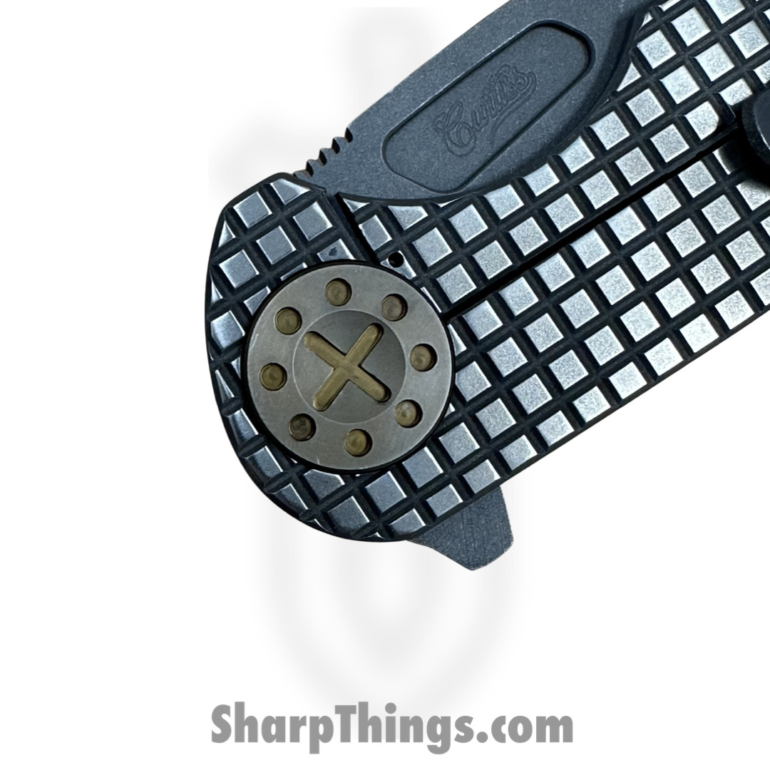 Curtiss - F3M-FGDP-SWPO - F3 Medium - Folding Knife - Magnacut Blasted Drop Point - Titanium - Grey - Image 4