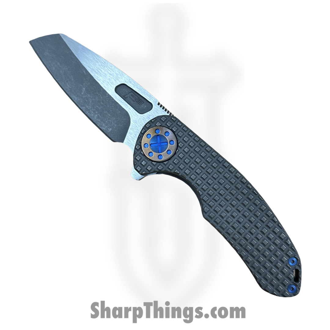 Curtiss - F3M-FGWR-SWBL - F3 Medium - Folding Knife - Magnacut Two Tone Wharncliffe - Titanium - Grey