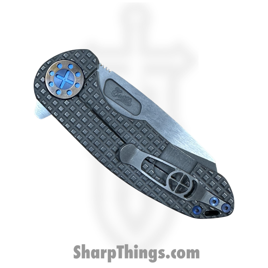 Curtiss - F3M-FGWR-SWBL - F3 Medium - Folding Knife - Magnacut Two Tone Wharncliffe - Titanium - Grey - Image 5