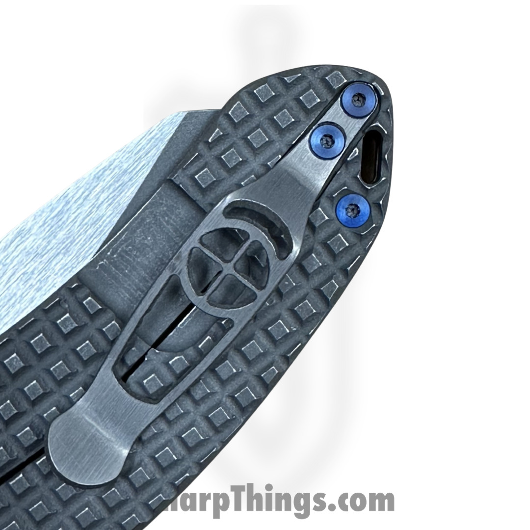 Curtiss - F3M-FGWR-SWBL - F3 Medium - Folding Knife - Magnacut Two Tone Wharncliffe - Titanium - Grey - Image 3
