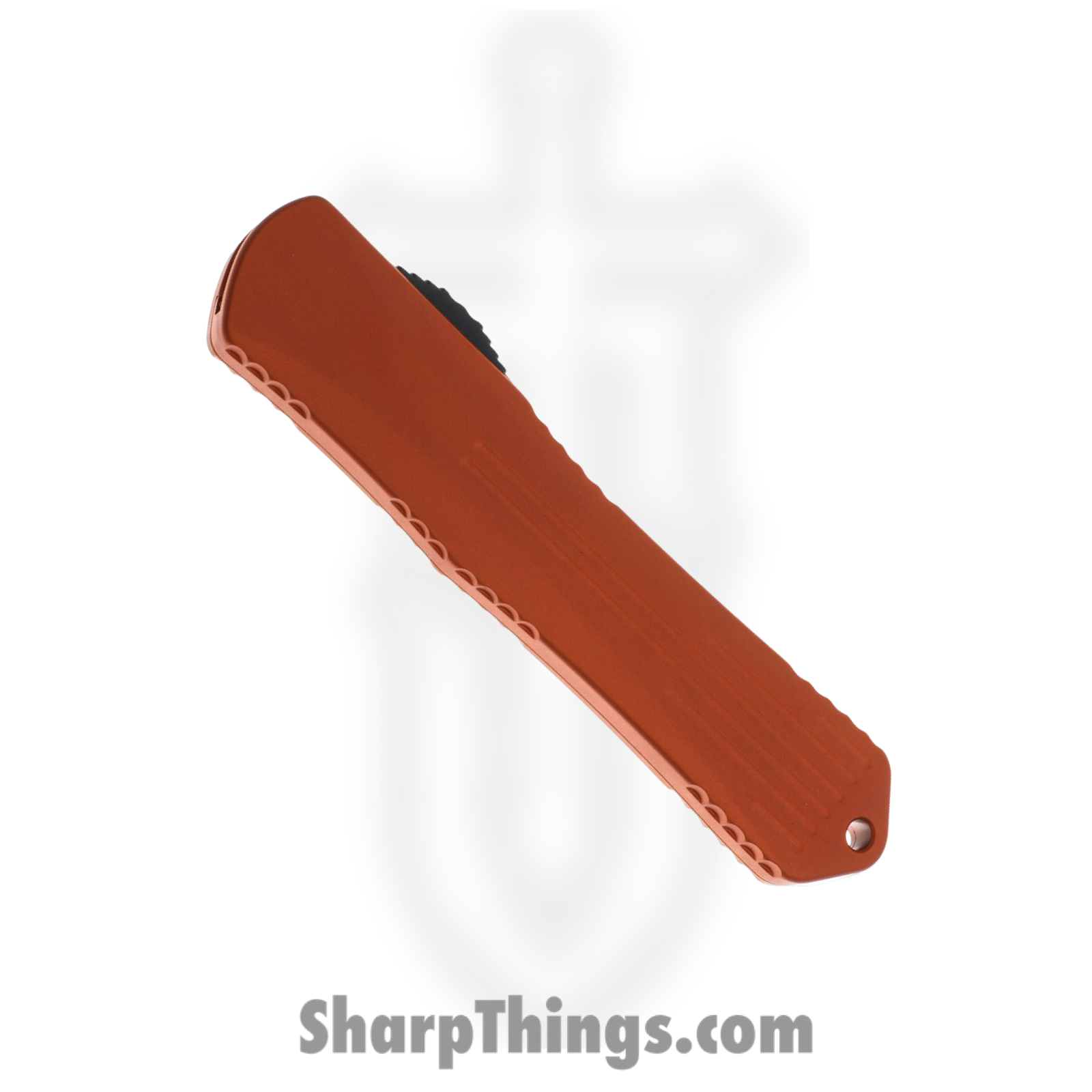 Heretic Knives - H031-8A-ORG - Manticore X - OTF Auto - Elmax Two Tone Tanto - 6061-T6 Aluminum - Orange - Image 4