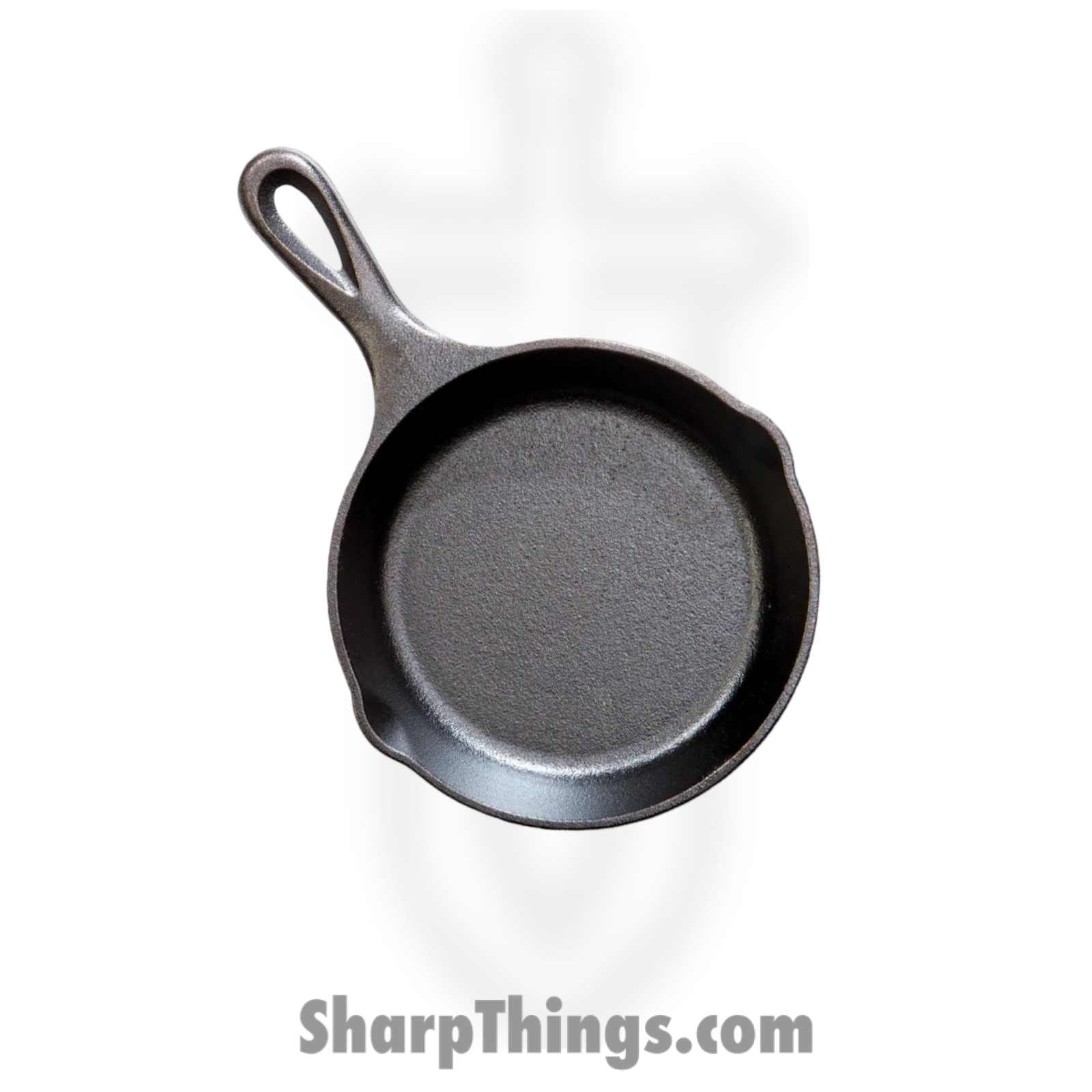Lodge - L5MS - 5 Inch Seasoned Cast Iron Skillet - Black - Image 2