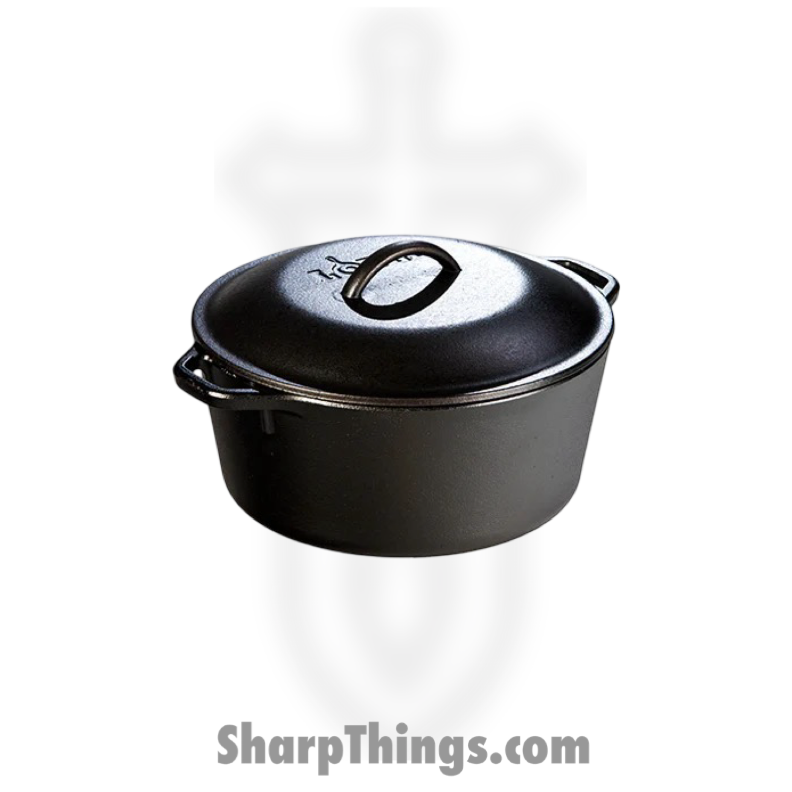Lodge - L8DOL3 - 5 Quart Cast Iron Dutch Oven - Black