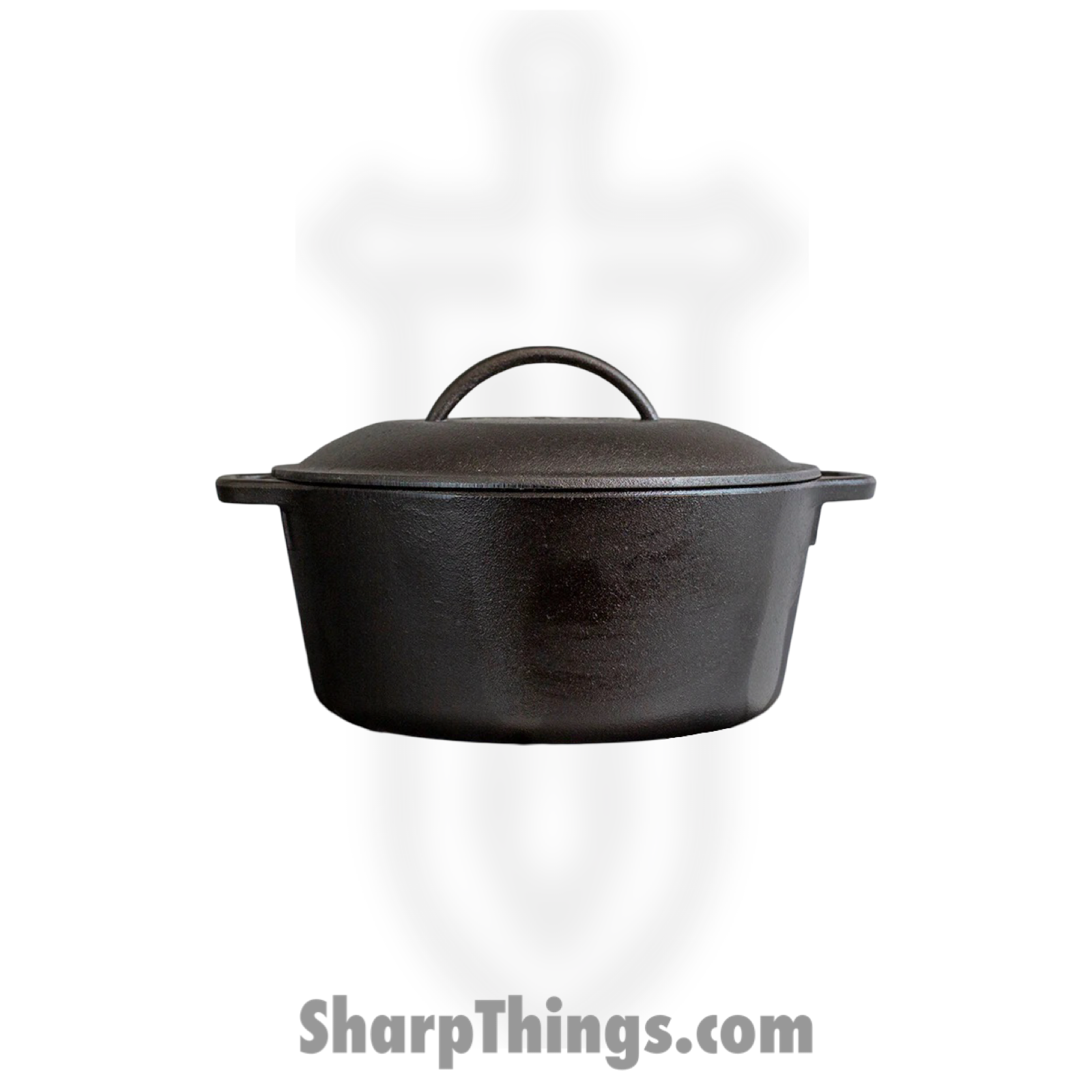 Lodge - L8DOL3 - 5 Quart Cast Iron Dutch Oven - Black - Image 2