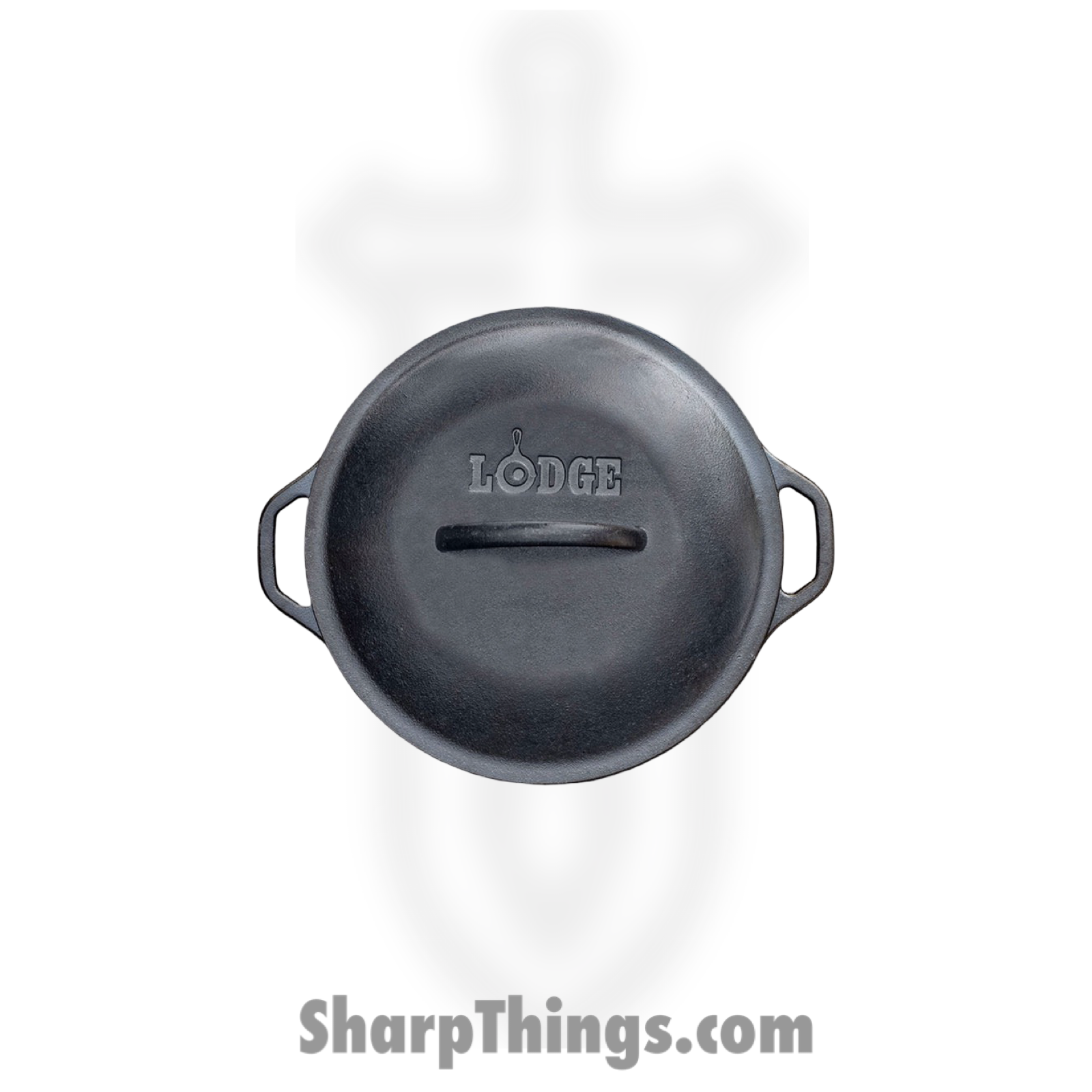 Lodge - L8DOL3 - 5 Quart Cast Iron Dutch Oven - Black - Image 3