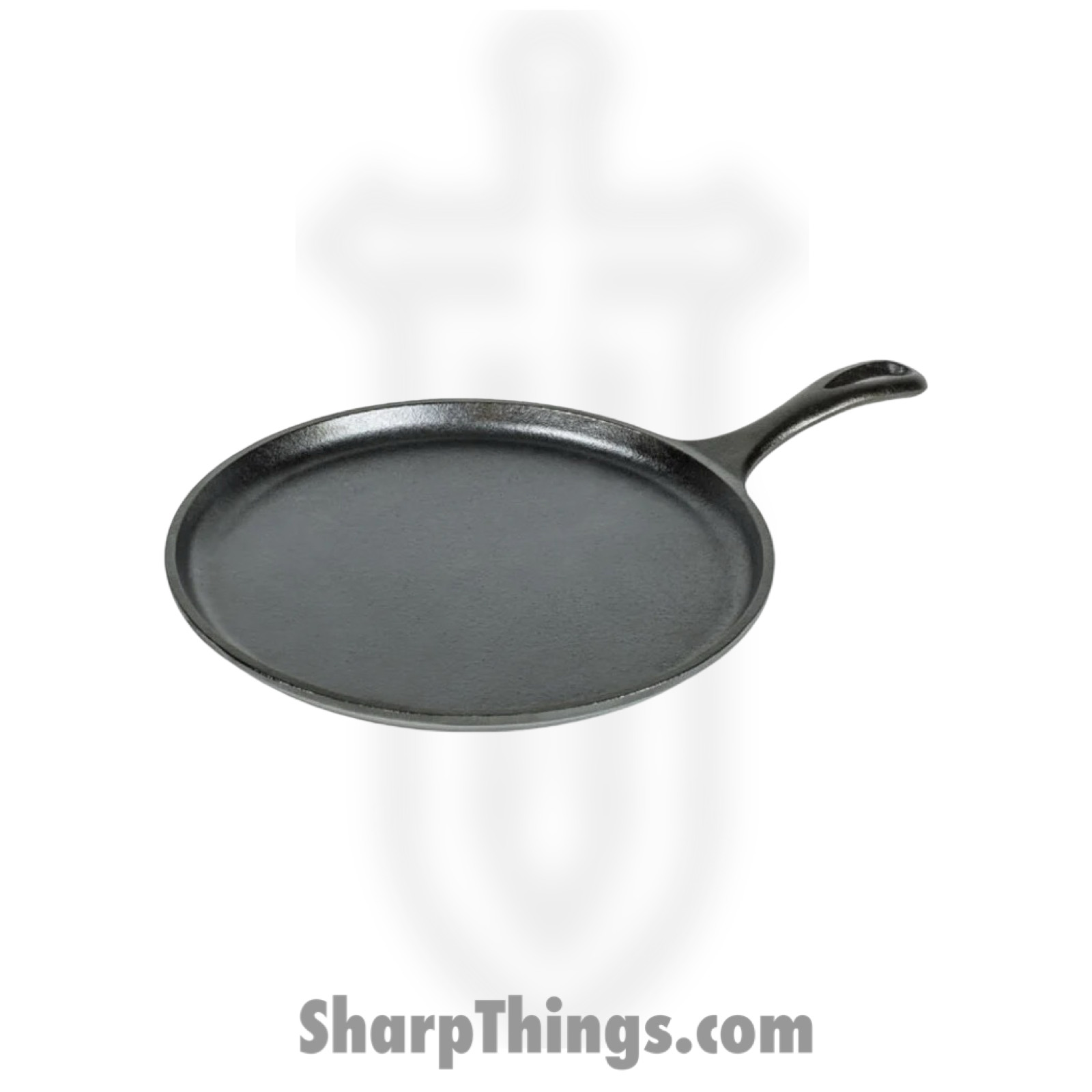 Lodge - L9OG3 - 10.5 Inch Seasoned Cast Iron Griddle - Black