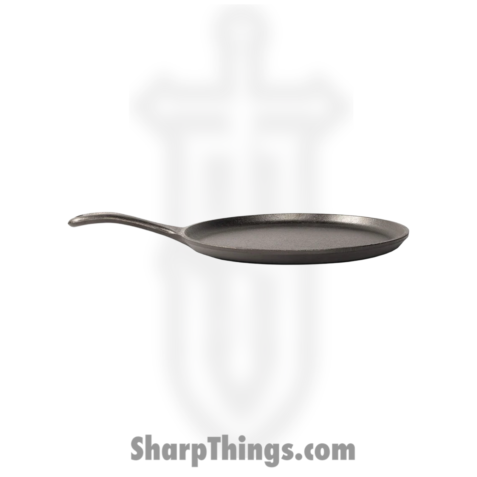 Lodge - L9OG3 - 10.5 Inch Seasoned Cast Iron Griddle - Black - Image 3