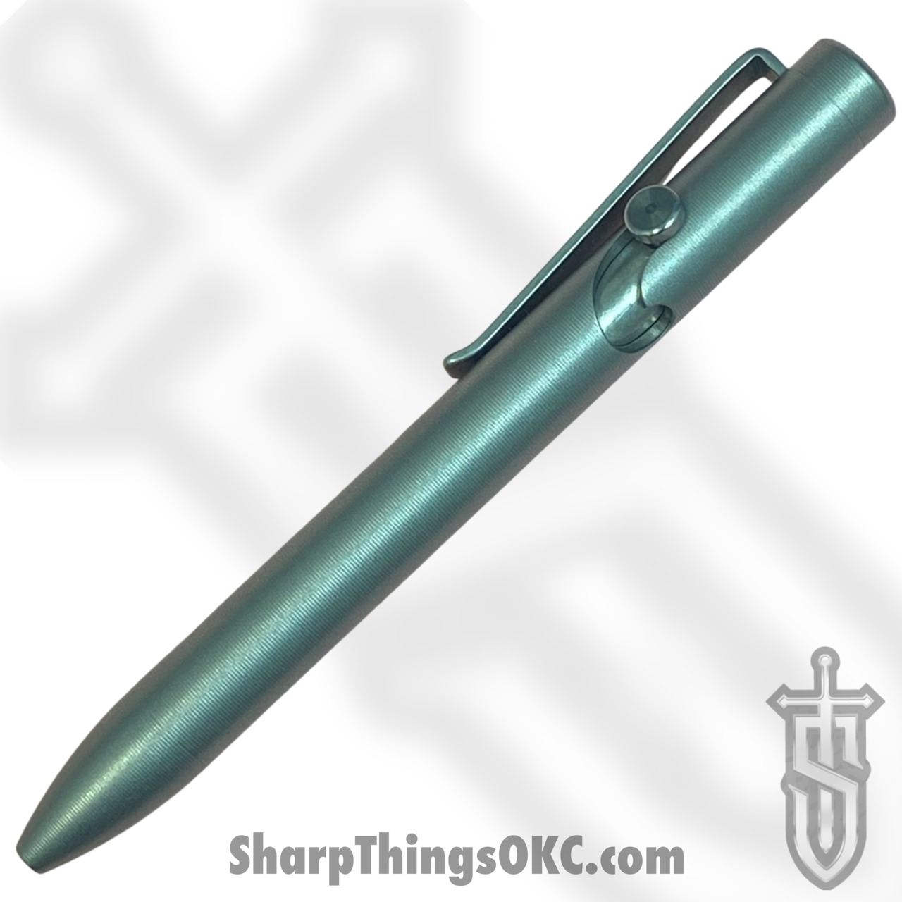 Tactile Turn - TTBSPENTi - Blade Show Pen - Short - Titanium - Silver