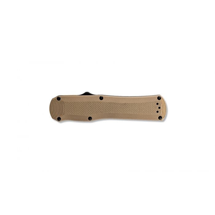 Benchmade - 3400BK-2 - Autocrat - OTF Auto - S30V Coated Dagger - G10 - Tan - Image 5