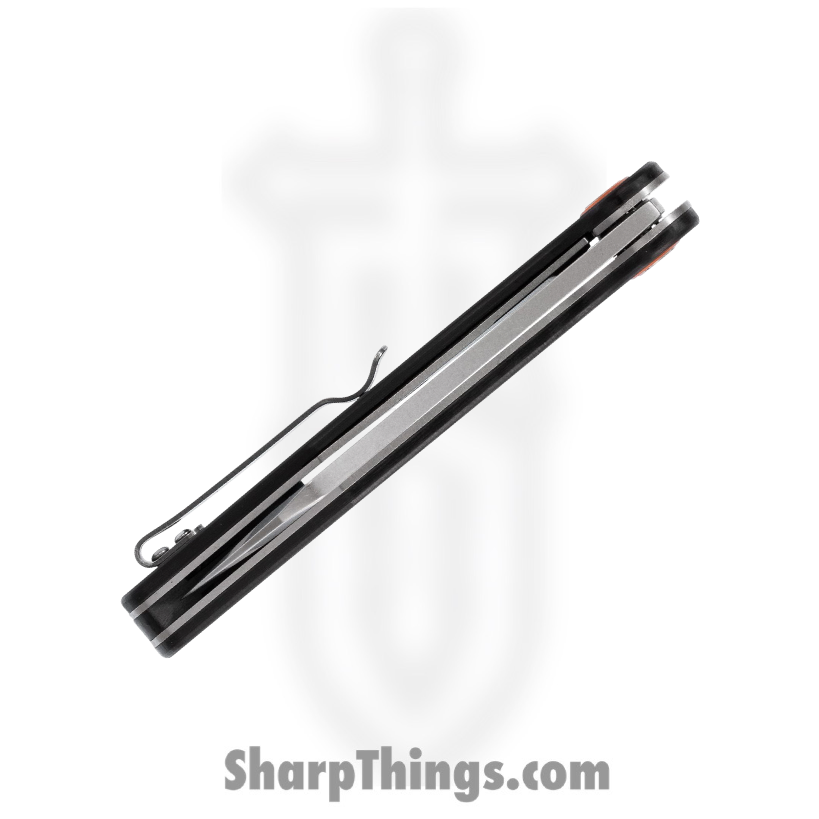 Artisan Cutlery - ATZ1803PCF - Osprey - Folding Knife - D2 Satin Extended Tang - Carbon Fiber - Black - Image 4