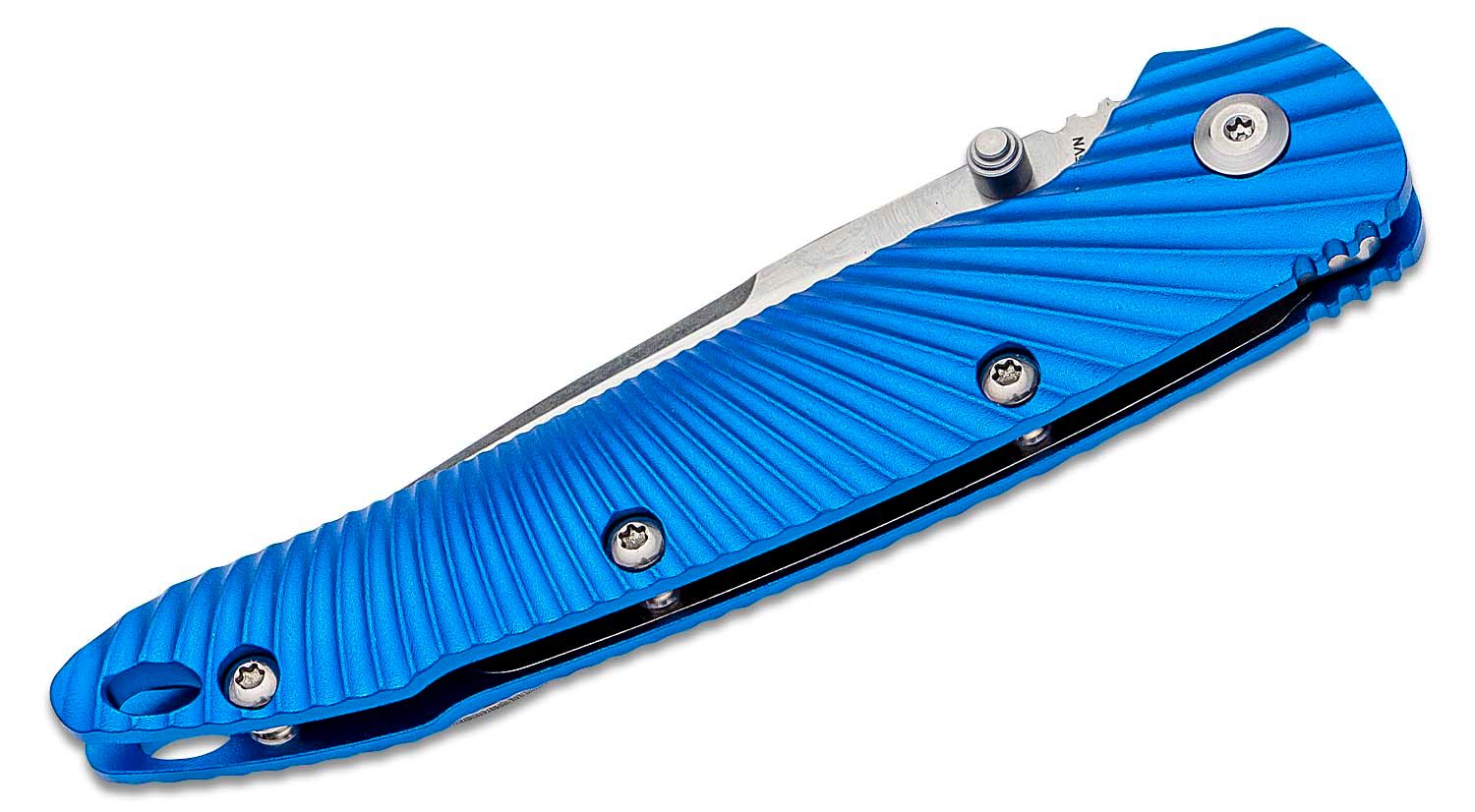 Kizer Cutlery - KI4419A2 - Sliver - Folding Knife - KI4419A2 Sliver Folding Knife - Aluminum - Blue - Image 6