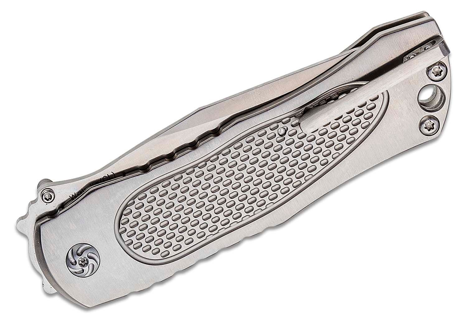Kizer Cutlery - KI4497A2 - Wakulla - Folding Knife - KI4497A2 Wakulla Folding Knife - 6AL4V Titanium - Gray - Image 6