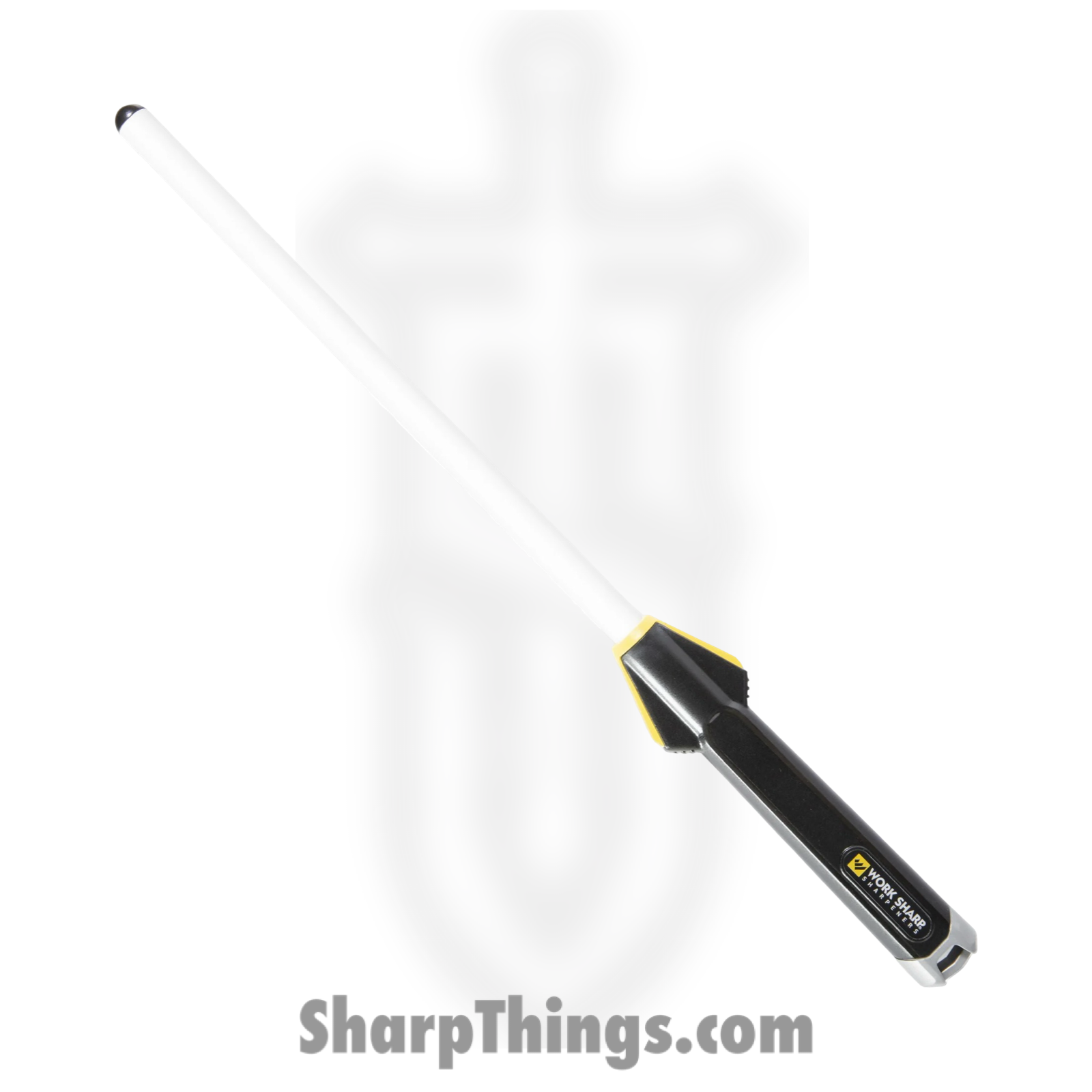 Work Sharp - WSKTNCHR - Ceramic Kitchen Honing Rod - Guided - WSKTNCHR