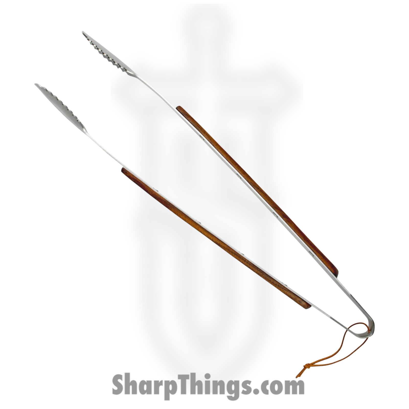 Lamson - 33573 - 3 Piece Premier 20 in Walnut Barbeque Set - Image 4