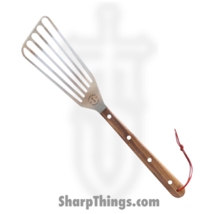 Lamson – 33579 – Premier 20 in Barbeque Slotted Walnut Fish & Veggie Turner