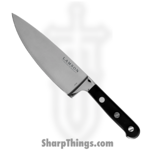 Lamson – 39249 – Premier 6 in Forged Chef’s Knife – 4116 SS Polished – G10 – Midnight Black
