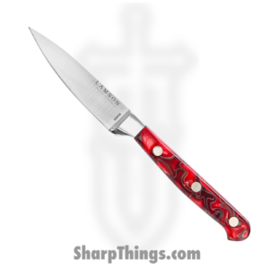 Lamson – 59910 – 3.5â€³ Premier Forged Paring Knife – 4116 Polished Spear Point – Acrylic – Fire