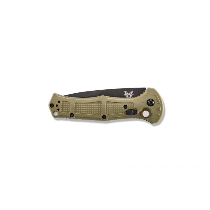 Benchmade - 9070SBK-1 - Claymore - Automatic Knife - D2 Coated Drop Point P/S - Grivory - Green - Image 11