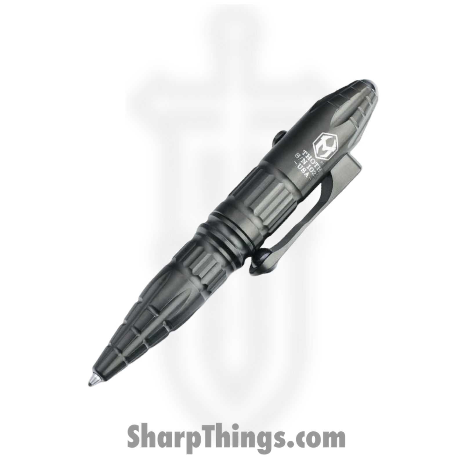 Heretic Knives - H038-DLC/Cu - Thoth Moduler Pen - Titanium with Copper Barrel Extension - Black/Copper - Image 2