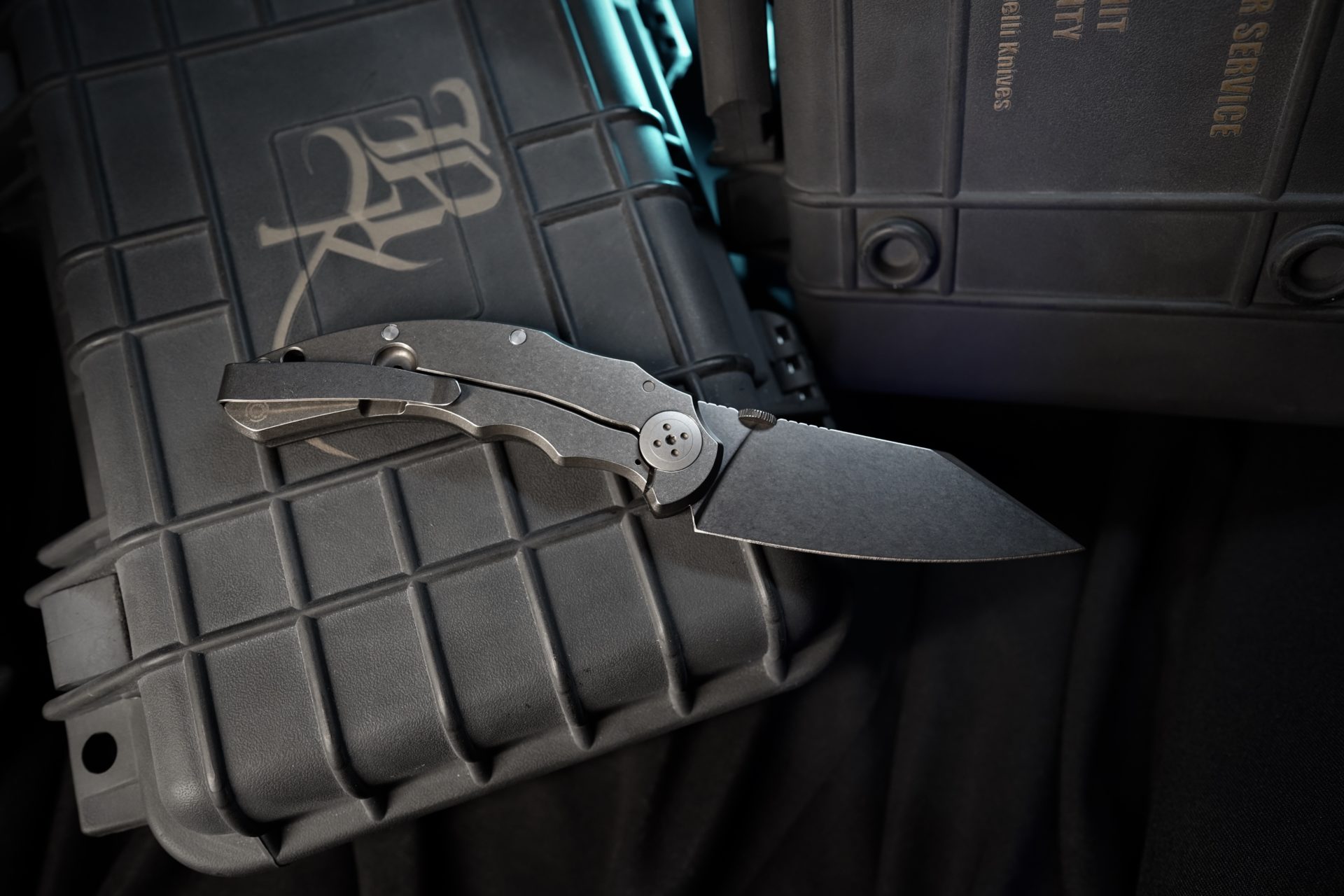 Bastinelli Creations - BAS209 - Dragotac Compact - Folding Knife - D2 Stonewash Wharncliffe - G10 - Black - Image 5