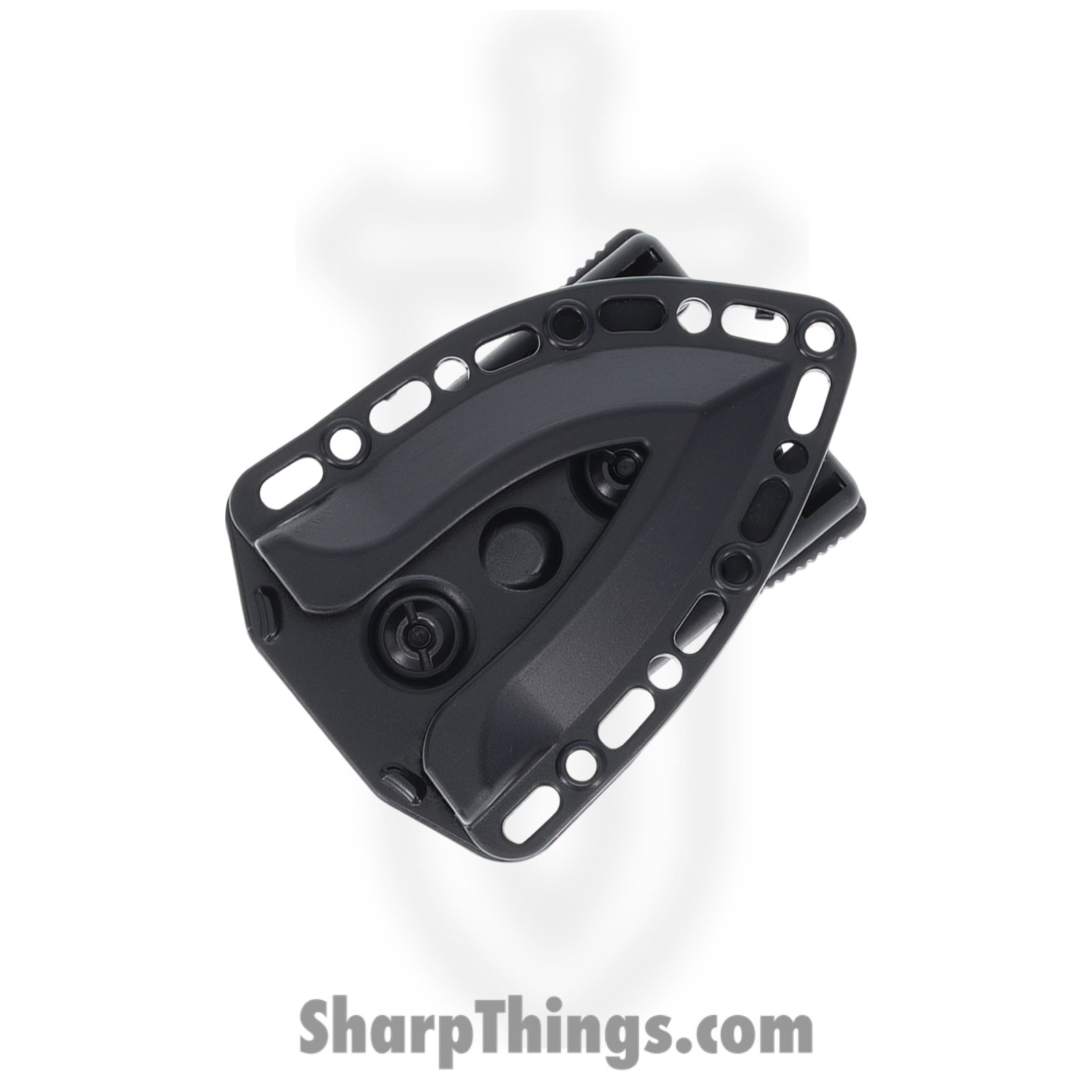 Heretic Knives - H050-6A-T - Sleight Modular Push Dagger - Fixed Blade Knife - CPM 20CV Coated - 6061-T6 Aluminum - Black - Image 4