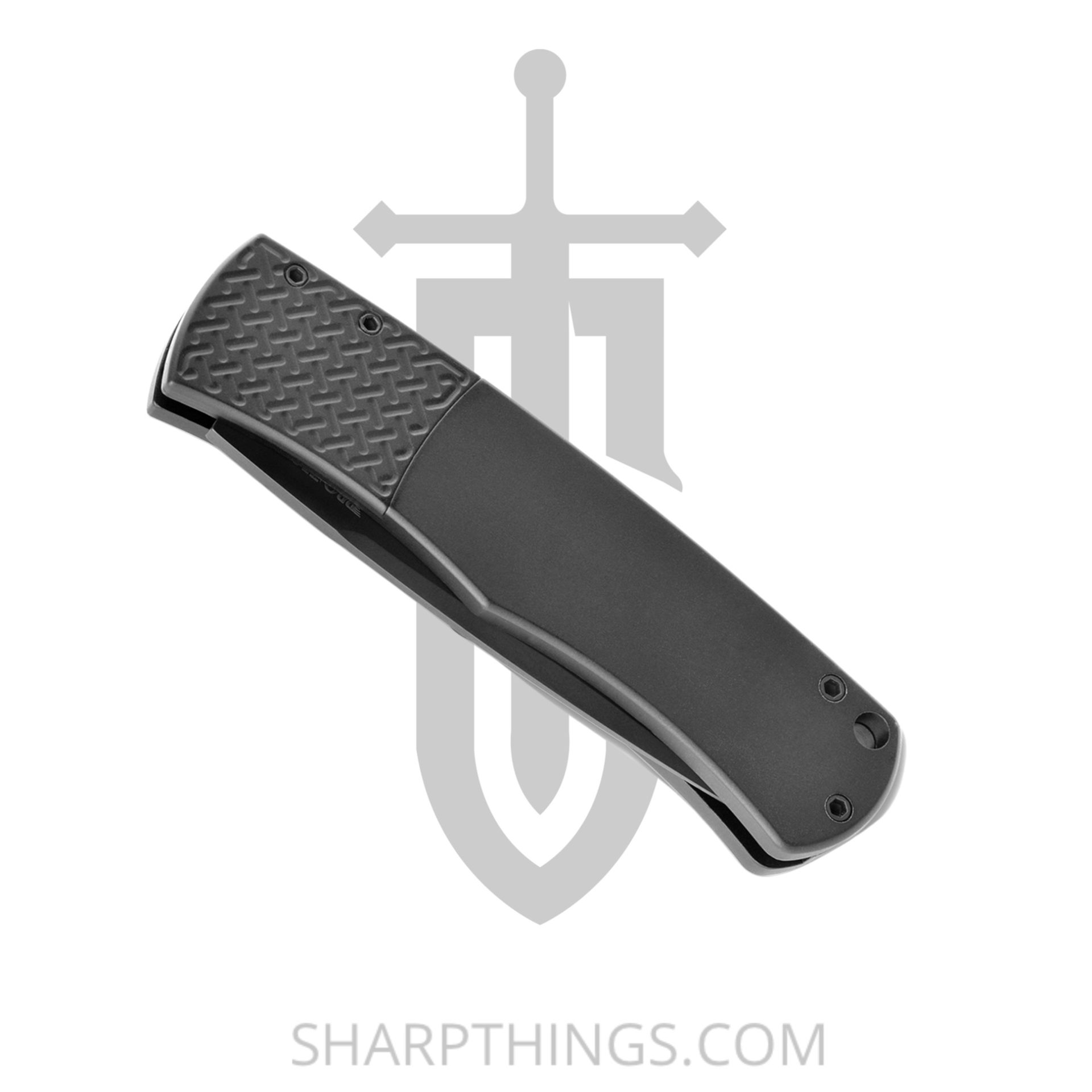 ProTech - BR-1.7 - Magic Whiskers - Automatic Knife - 154CM Coated Drop Point - Aluminum - Black - Image 5