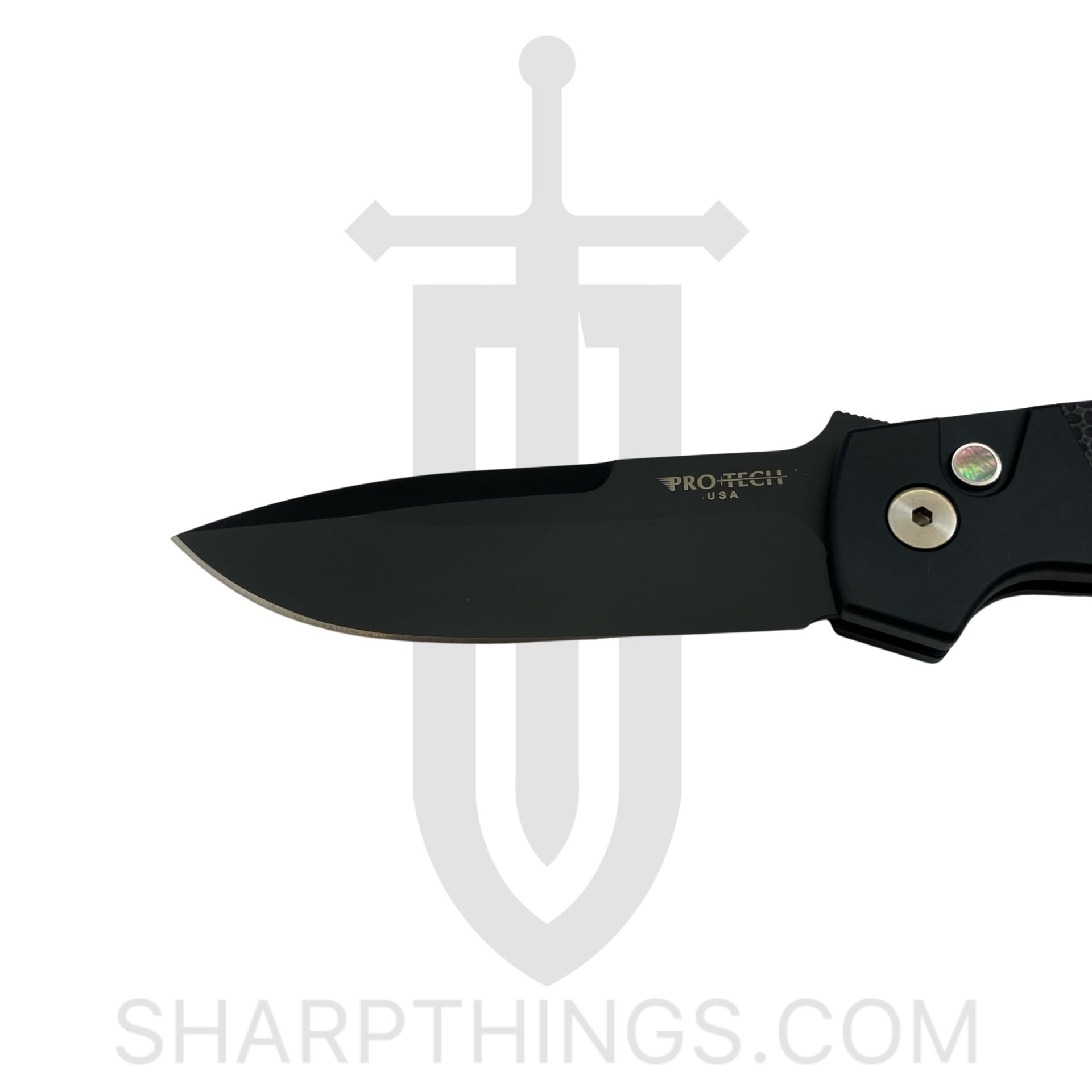 ProTech - BT2715 - Terzuola ATCF - Automatic Knife - Magnacut Coated Drop Point - G10 - Black - Image 2