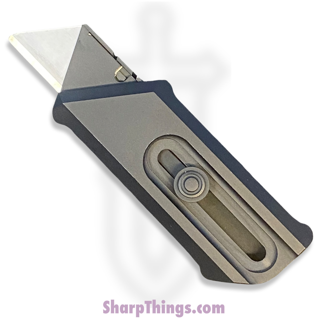 Chaves Knives - CHUBSLIPBLK - C.H.U.B. Slipper - Folding Knife - Chaves Handy Utility Blade - Titanium - Black - Image 4