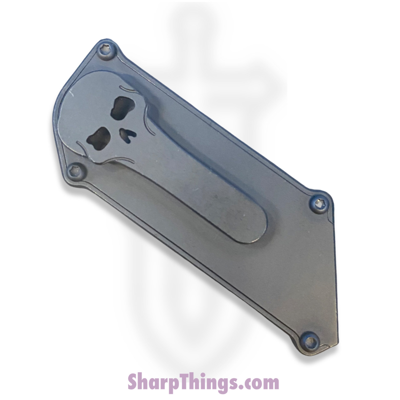 Chaves Knives - CHUBSLIPBLK - C.H.U.B. Slipper - Folding Knife - Chaves Handy Utility Blade - Titanium - Black - Image 3
