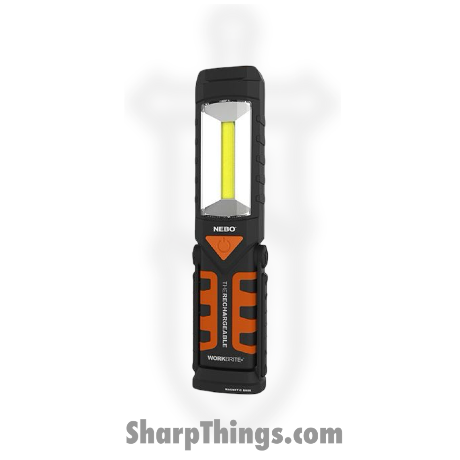 Nebo - NEB6903 - RC WorkBrite II - Rechargeable LED Work Light w Hanging Hook and Magnetic Base