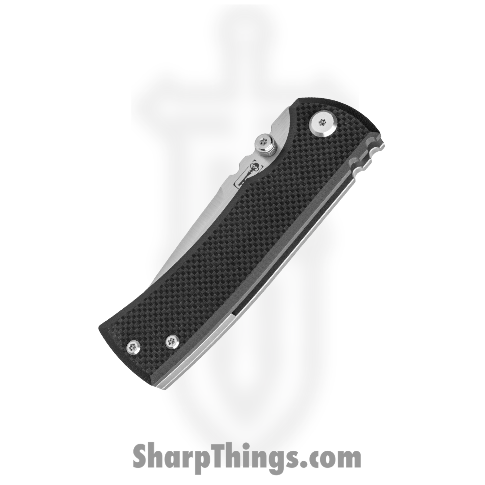 Chaves Ultramar - UltraDPStG10 - Redencion Street - Folding Knife - M390 Satin Drop Point - Titanium G10 - Black - Image 2