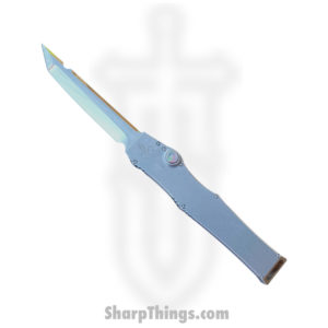 Marfione Custom Knives – 349-MCK-Mir – Marfione Custom Halo III Mini – Automatic Knife – 349-MCK-Mir Marfione Custom Halo III Mini Automatic Knife – 416 SS/MOP – Natural