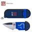 Al Mar - AMK1001BKBLBL - Stinger Keyring Knife - Fixed Blade Knife - D2 Satin Spear Point - Polymer with TPR Overmold - Blue Black - Image 5