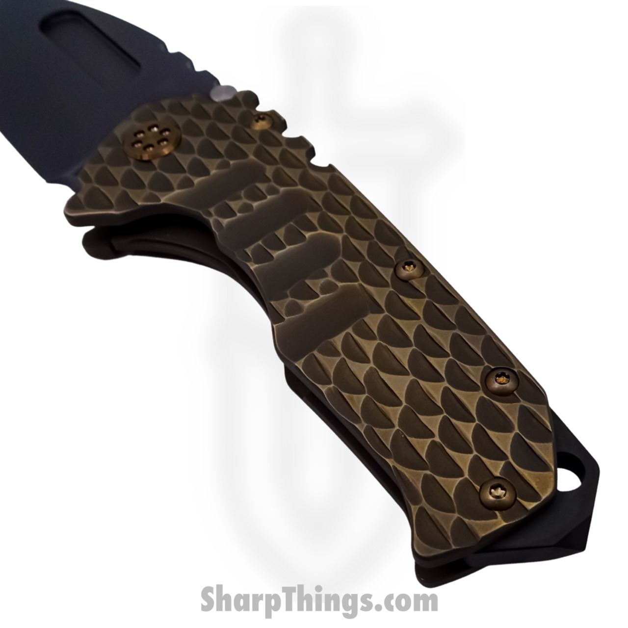 Medford Knife - MK012MPT-36A1-T1C1-BP - Praetorian "T" MagnaCut Tanto Folding Knife - "DragonSkin" - Image 3