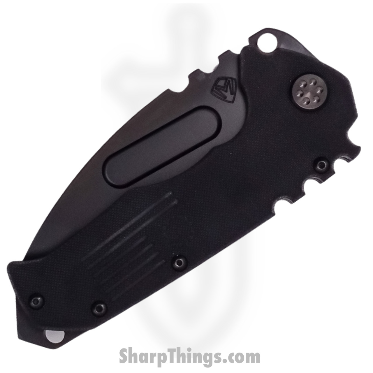 Medford Knife - MKM30DPT-0808-TPCP-BP - Scout M/P Tanto Linerlock Knife - D2 G10 - Black - Image 2